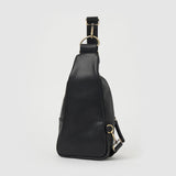 Liberty Woven Sling Bag in Black from Urban Originals