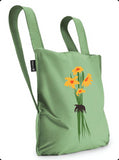 Reusable Tote in Olive Bouquet from Notabag