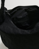 Medium Nylon Crescent Bag in Black from BAGGU