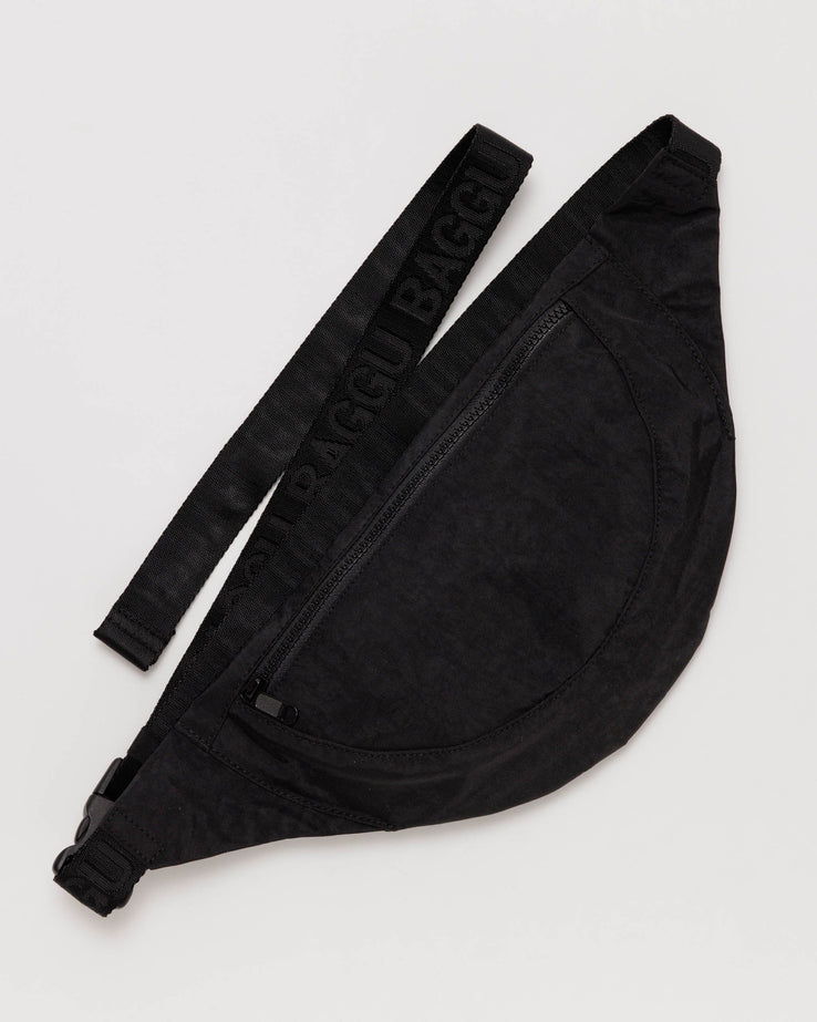 Crescent Fanny Pack in Black from BAGGU