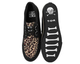 Black & Leopard Vegan Sneaker from TUK