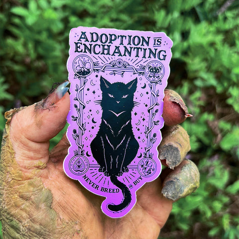 Adoption Is Enchanting Sticker from Compassion Co.