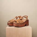 Donna Wood Clog in Natural from Bhava
