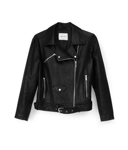 Draden Moto Jacket in Black from Matt & Nat
