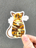 Fiona Cat Sticker from natchie