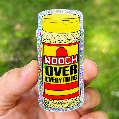 Nooch Over Everything Sticker from Compassion Co.