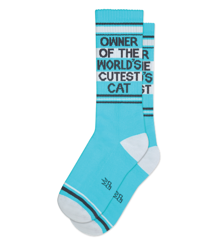 Owner of the World's Cutest Cat Socks from Gumball Poodle