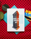 Hello from NY Card by Lauren and Lorenz