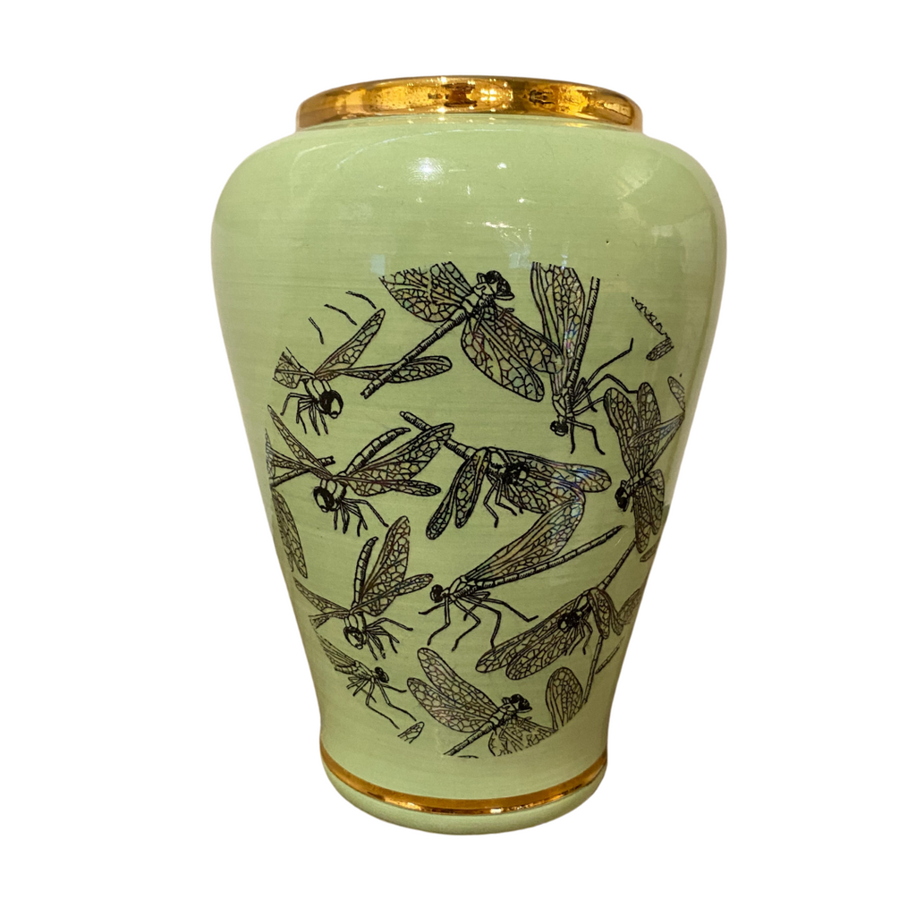 Dragonfly Vase from Auburn Clay Barn