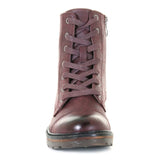 Leona Boot in Burgundy from Wanderlust (Wide Fit)