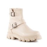 Unbroken Boot in Off White from BC Footwear