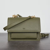 Eloise Satchel in Deep Olive from Angela Roi