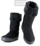 Highly Snugge Boot in Black from Vegetarian Shoes