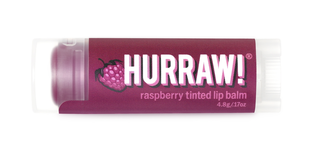 Hurraw! Raspberry Tinted Lip Balm