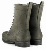 Vintage Boot in Grey from Vegetarian Shoes