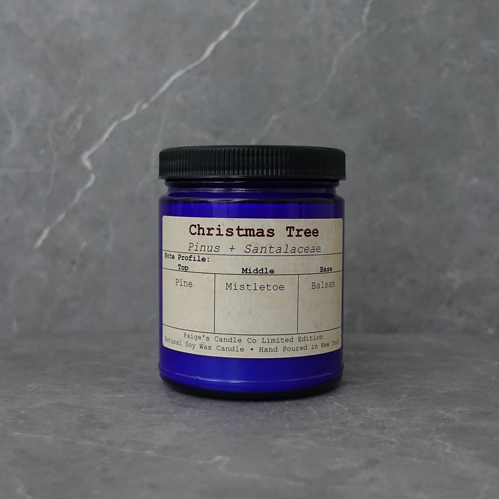 Christmas Tree Soy Candle from Paige's Candle Co.